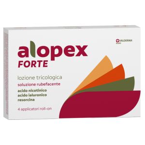 Alopex forte lozione rubefacente 4 roll on 40 ml