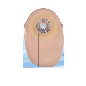 Sacca per colostomia opaca biodegradabile flair active xtradiametro 44 mm 30 pezzi