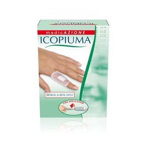 Icopiuma benda a compressione fisiologica rete dito cal 1 1 pezzo con applicatore
