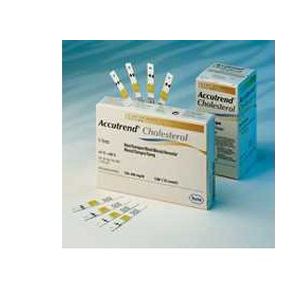 Test colesterolo totale accutrend cholesterol 5 pezzi