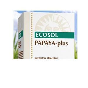 Papaya plus ecosol 60 compresse