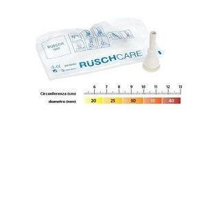 Catetere esterno ruecco tipo condom in lattice sintetico wirupren con sistema di raccordo 35mm 30 pezzi