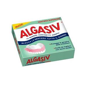 Algasiv adesivo per protesi dentaria superiore 15 pezzi