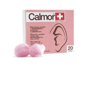 Tappo auricolare antisuono in cera naturale calmor 20 pezzi codice articolo 22043