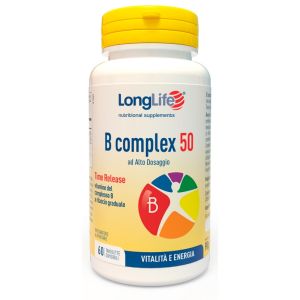 Longlife b complex 50 rilascio graduale 60 tavolette divisibili