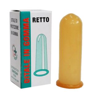 Ditale in gomma retto 3