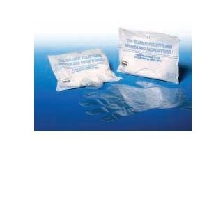 Guanto in polietilene per uso generico ospedaliero biocompatibile