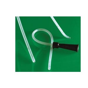 Catetere uretrale nelaton femminile ch8 lunghezza 18 cm prodotto in pvc medicale con punta distale arrotondata atraumatica