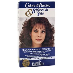 Euphidra colore di fascino & riflessi di seta shampoo colore permanente 46 biondo scuro 120 ml