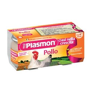 Plasmon omogeneizzato pollo 80 g x 2 pezzi