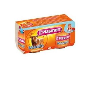 Plasmon omogeneizzato manzo 120 g x 2 pezzi