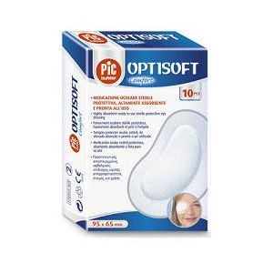 Tampone oculare pic in tessuto non tessuto sterile adesivo 10 pezzi