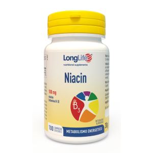 Longlife niacin 100 mg 100 compresse divisibili