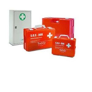 Cassetta pronto soccorso vuota plastica