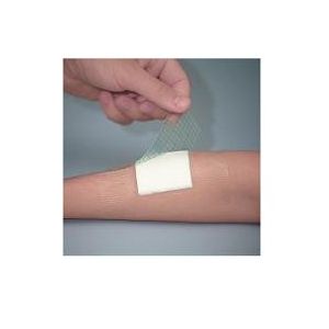 Film adesivo in poliuretano trasparente sterile permeabile ai gas e conformabile 10x12cm 10 pezzi