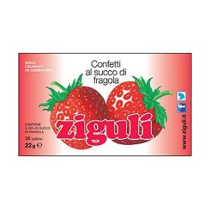 Ziguli fragola 36 palline 22 g
