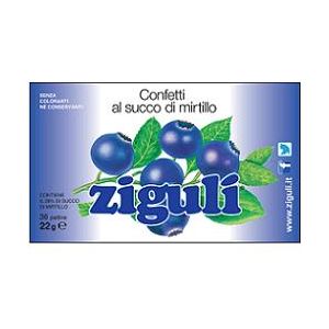 Ziguli mirtillo 36 palline 22 g