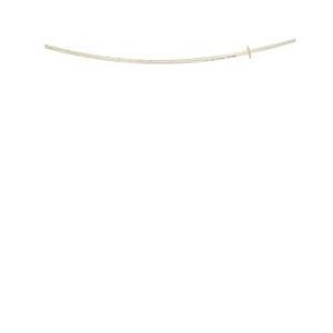 Sonda per ureterocutaneostomia in poliuretano wiruthan trasparente linea radiopaca con alette lunghezza 25 cm diametro 3,5 mm punta con foro centrale