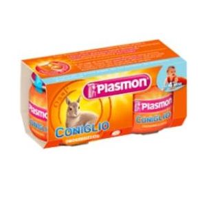 Plasmon omogeneizzato coniglio 80 g x 2 pezzi