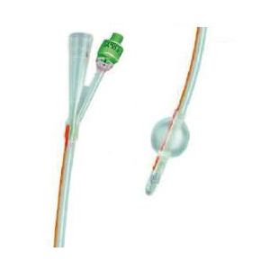 Catetere foley in silicone trasparente a 2 vie con palloncino 5-10ml diametro ch18 6,00mm lunghezza 40cm