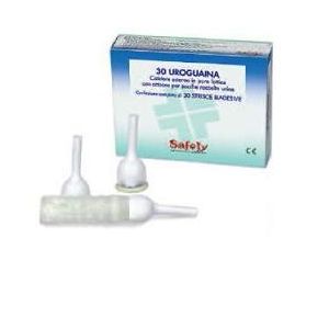 Catetere esterno con striscia biadesiva uroguaina 30 mm 30 pezzi