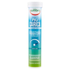 Piu' carica gusto lime 20 compresse effervescenti