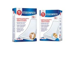 Garza idrofila soffix 18x40cm 12 pezzi