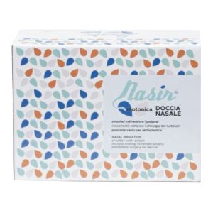 Soluzione fisiologica isotonica sterile nasir in scatola con6 sacche versione luer lock da 500ml