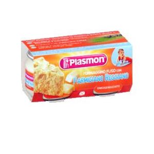 Plasmon omogeneizzato formaggino parmigiano 80 g x 2 pezzi