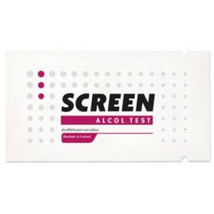 Screen alcol test saliva