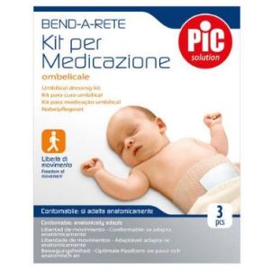 Kit medicazione benda a rete ombelicale