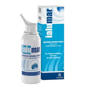 Soluzione isotonica spray di acqua di mare acido ialuronico sale sodico per igiene naso adulti e bambini 100ml