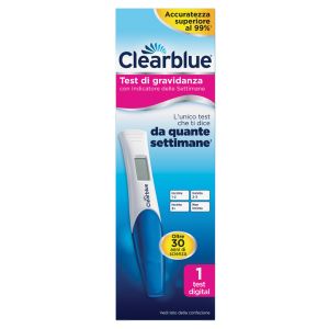 Test di gravidanza clearblue con indicatore delle settimane 1 pezzo