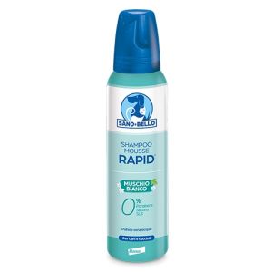 Sano e bello shampoo mousse rapid nf muschio bianco 300 ml