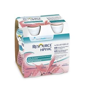 Resource hp/hc fragola 4 bottiglie 200 ml