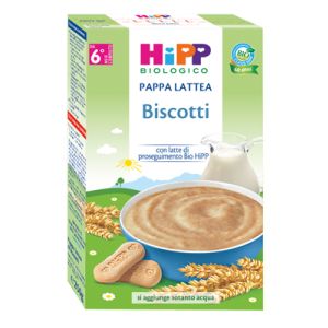 Hipp bio pappa lattea biscotti 250 g