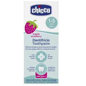 Chicco dentifricio fragola 50 ml 12m+ con fluoro