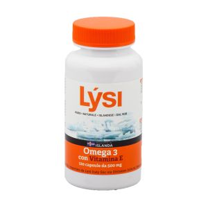 Lysi omega 3 vitamina e 120 capsule