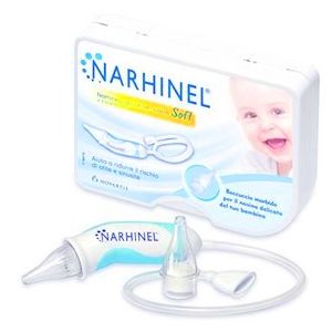 Aspiratore nasale narhinel soft 1 pezzo + 2 ricambi