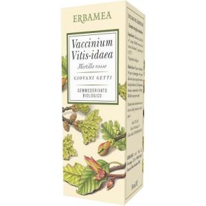 Vaccinium vitis idaea mirtillo rosso bio 50 ml