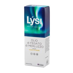 Lysi olio fegato merluzzo limone 240 ml