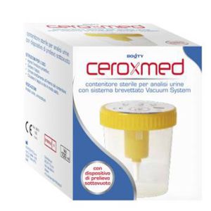 Ceroxmed contenitore per feci 1 pezzo