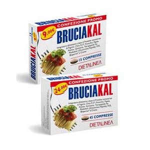 Bruciakal 45 compresse dietalinea 36 g