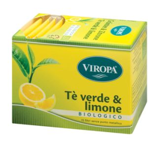 Viropa te' verde limone bio 15 filtri