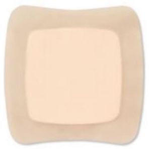 Medicazione hydrofiber sterile adesiva in schiuma misura 8x8cm 10 pezzi