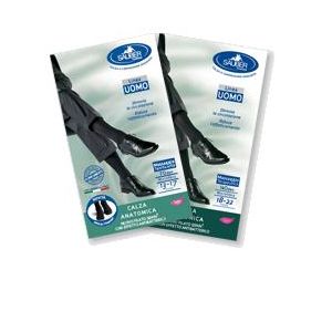 Sauber calza uomo q-skin 70 den colore blu taglia g