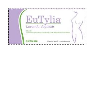 Eutylia lavanda vaginale 5 flaconi 140 ml + 5 cannule monouso