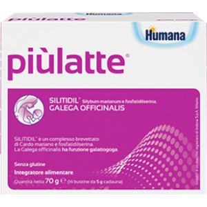 Piulatte humana 14 buste