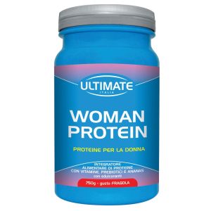Ultimate woman protein fragola 750 g