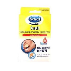 Cerotto callifugo trattamento rimozione/protezione calli 4 cerotti idrorepellenti + 4 dischetti callifughi